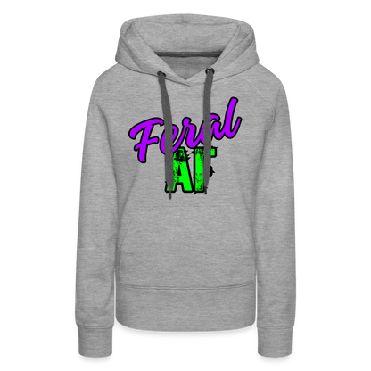 FERAF AF Women’s Premium Hoodie - heather grey