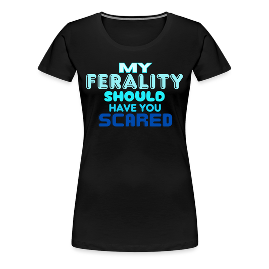 FERALITY Women’s Premium T-Shirt - black