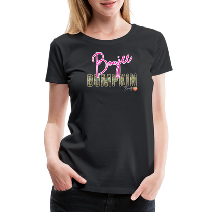 BENNETT PEACH BOUJEE BUMPKIN Women’s Premium T-Shirt - black