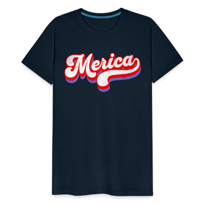 MERICA Men's Premium T-Shirt - deep navy