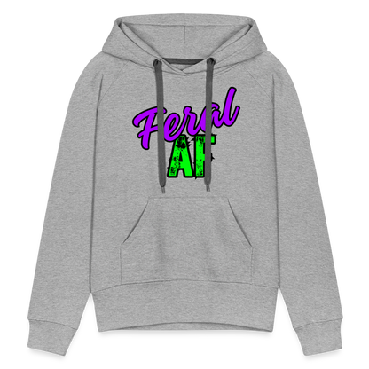 FERAF AF Women’s Premium Hoodie - heather grey