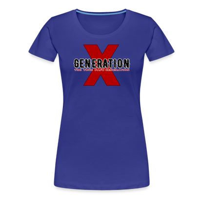 GEN X FAFO Women’s Premium T-Shirt - royal blue