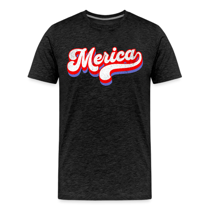 MERICA Men's Premium T-Shirt - charcoal grey