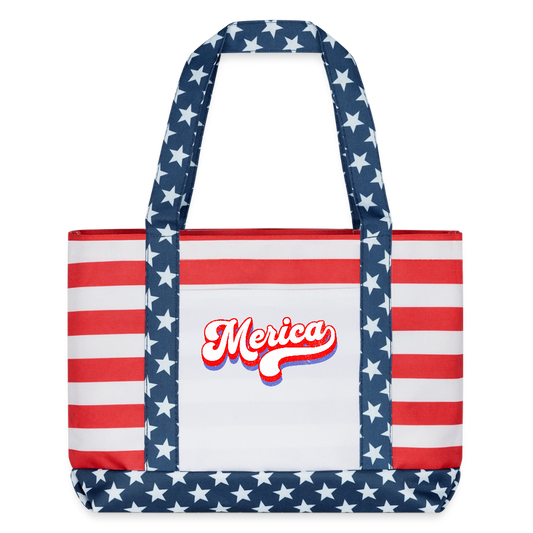 MERICA Americana Tote Bag - red/white/blue 