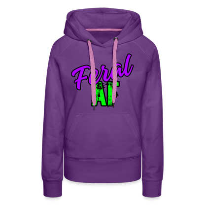 FERAF AF Women’s Premium Hoodie - purple 