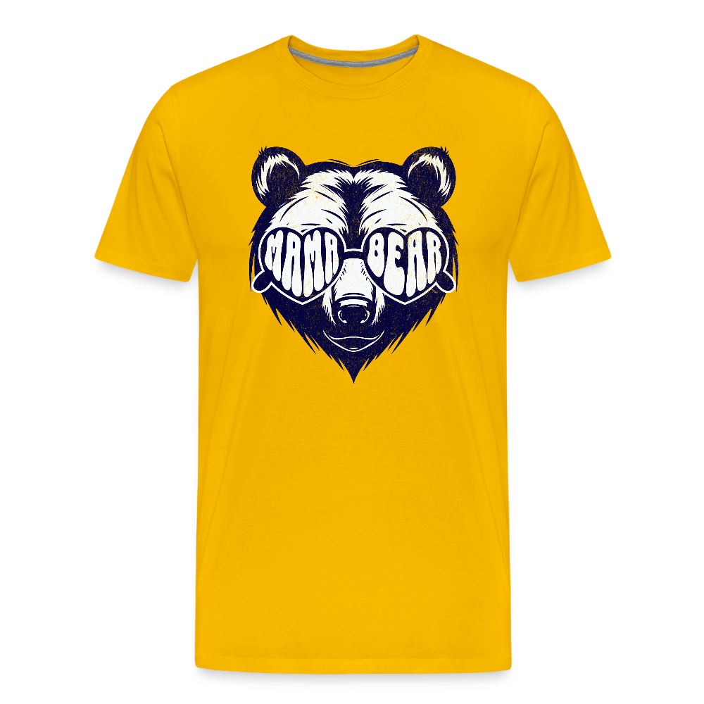 MAMA BEAR UNISEX Premium T-Shirt - sun yellow