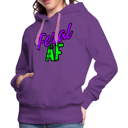 FERAF AF Women’s Premium Hoodie - purple 
