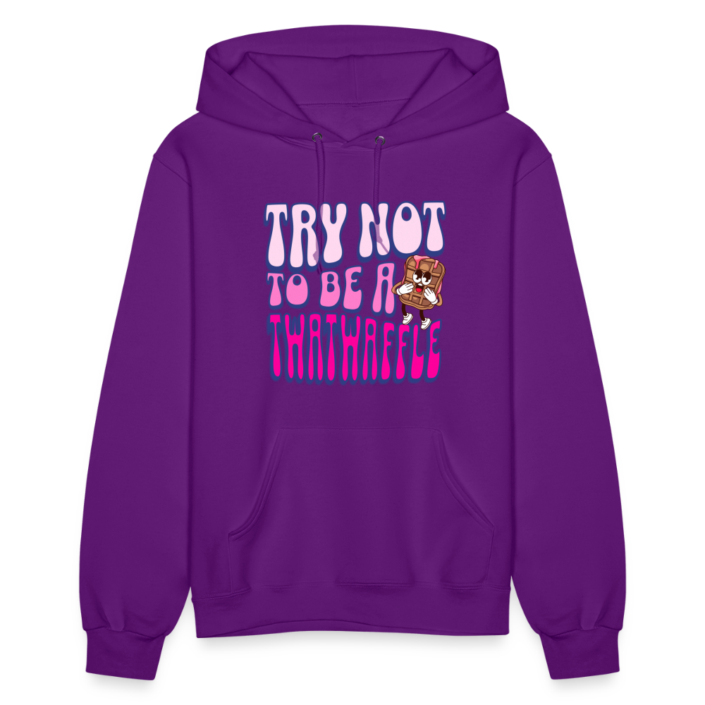 BENNETT PEACH TWATWAFFLE Women's Hoodie - purple