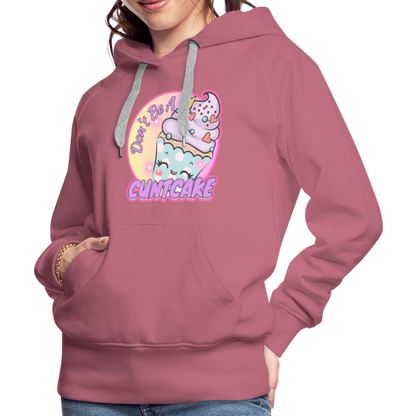 "Cupcake" – Women’s Premium Hoodie - mauve