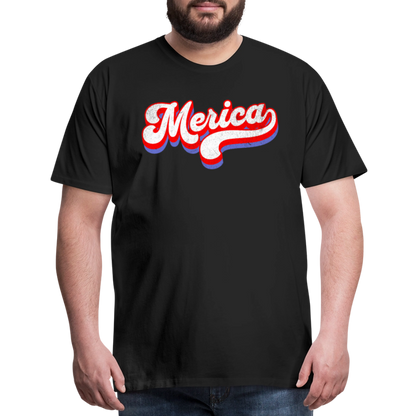 MERICA Men's Premium T-Shirt - black