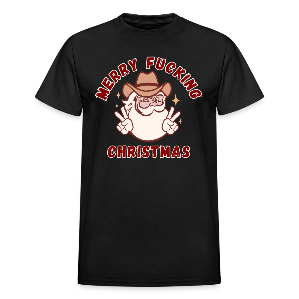 MERRY F*CKING CHRISTMAS Gildan Ultra Cotton Adult T-Shirt - black