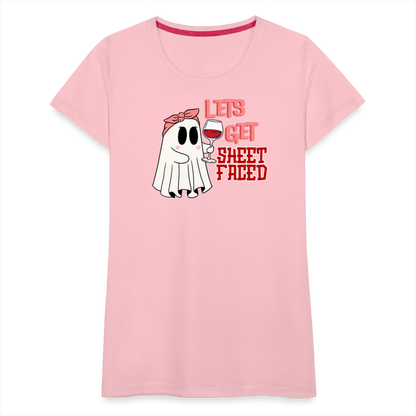 BENNETT PEACH SHEETFACED Women’s Premium T-Shirt - pink