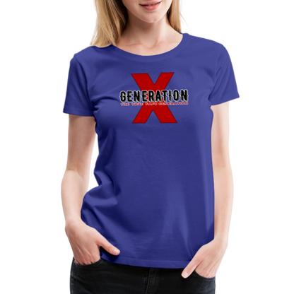 GEN X FAFO Women’s Premium T-Shirt - royal blue