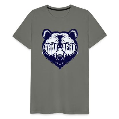 MAMA BEAR UNISEX Premium T-Shirt - asphalt gray