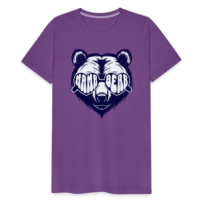 MAMA BEAR UNISEX Premium T-Shirt - purple