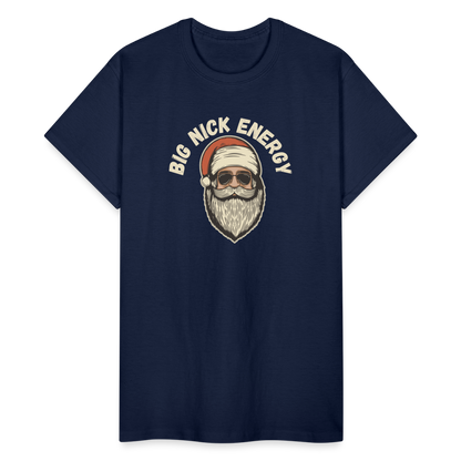 BIG NICK ENERGY Gildan Ultra Cotton Adult T-Shirt - navy