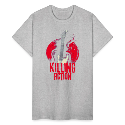BENNETT PEACH "KILLING FICTION" Gildan Ultra Cotton Adult T-Shirt - heather gray