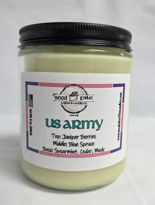 US Army Candle