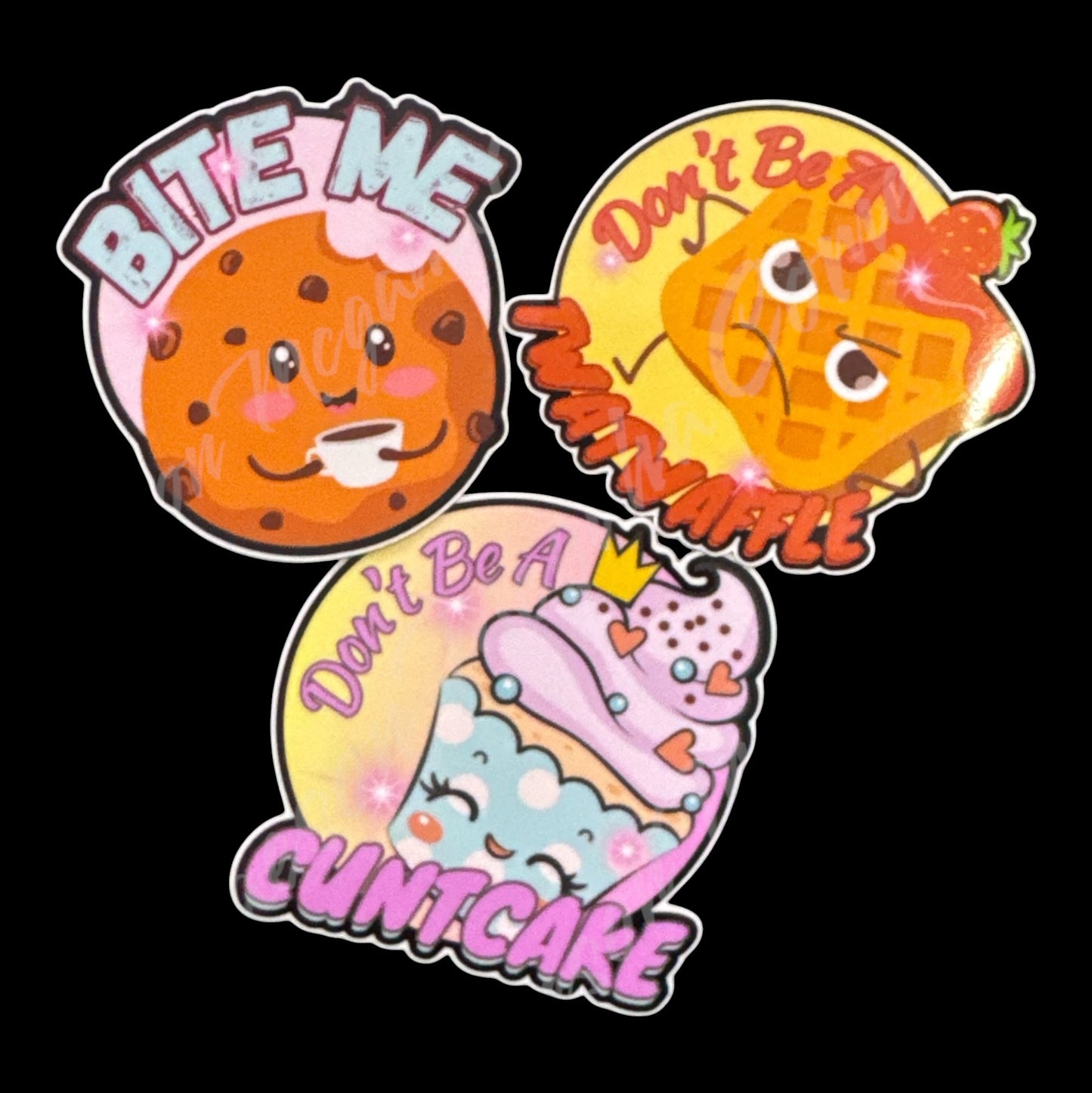 Eat em Up-3 pack Stickers #40