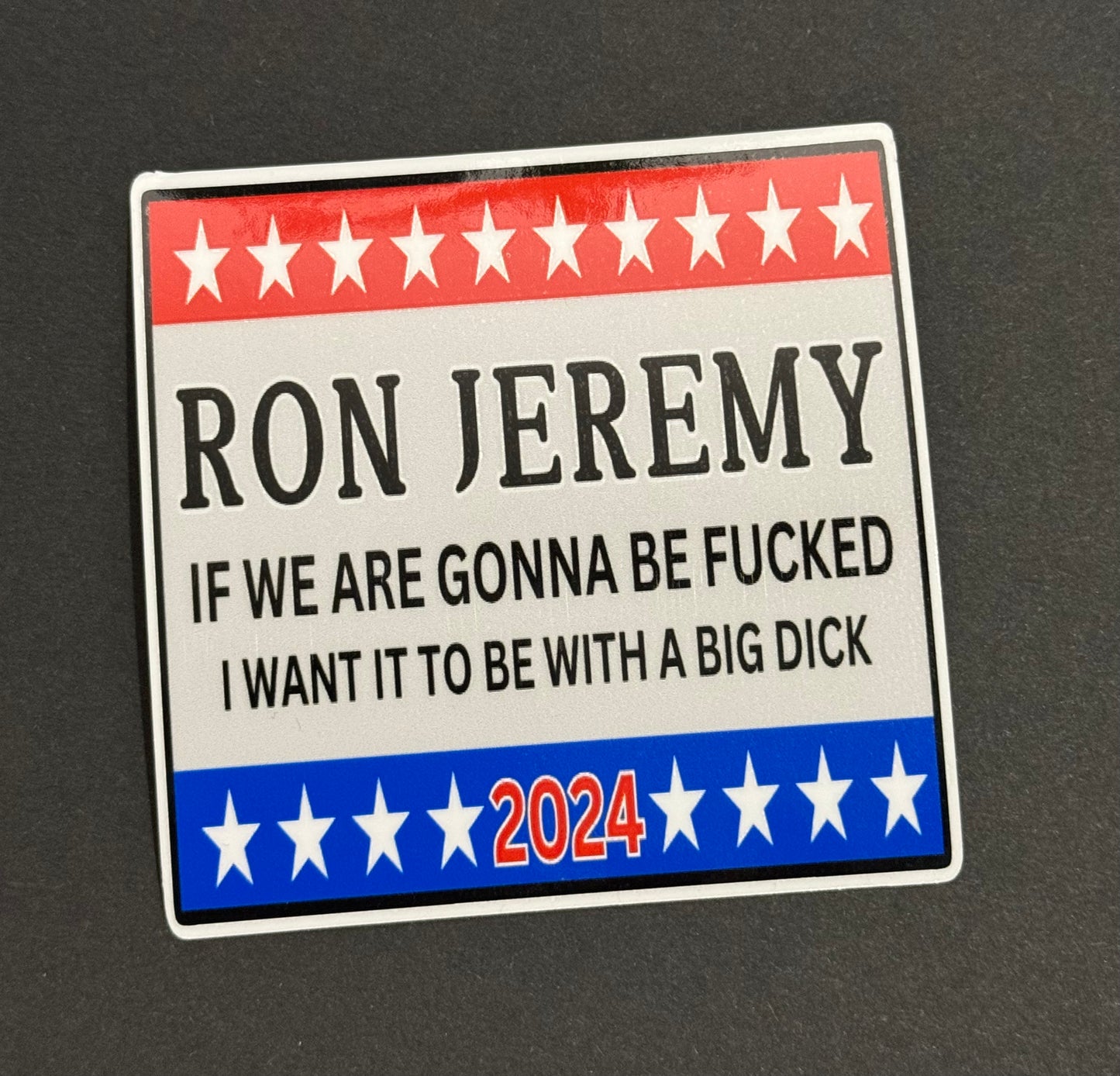 "BENNETT PEACH" RON 2024 VINYL STICKER/DECAL 3.1X3.1 INCHES