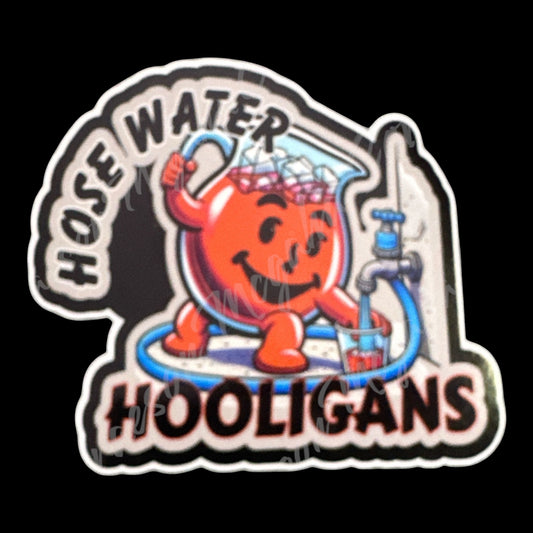 Hose Water Hooligan 3.2x3in Sticker #56