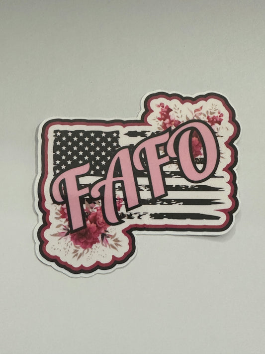 FAFO 3"x3" inch Vinyl DECAL Sticker #18