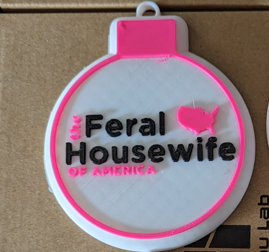 The Feral Housewife of America Ornament
