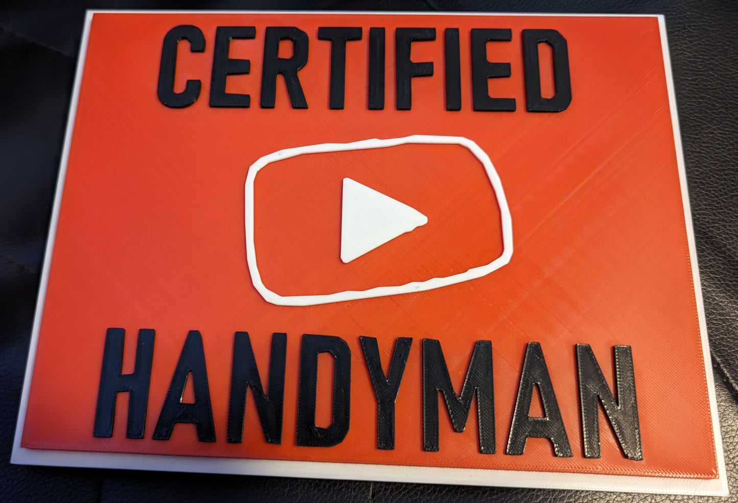 CERTIFIED HANDYMAN Award