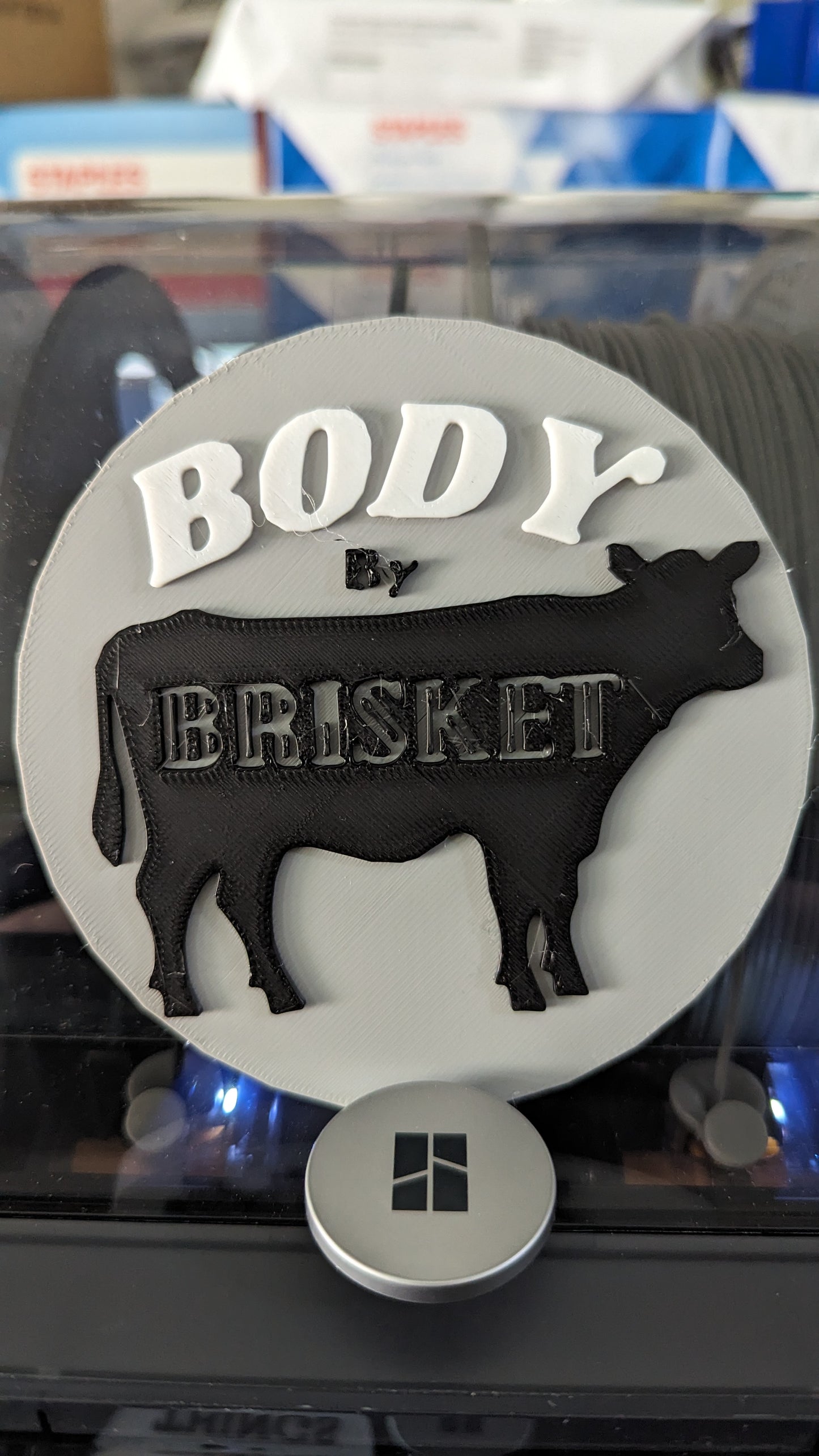 Body By Brisket Magnet