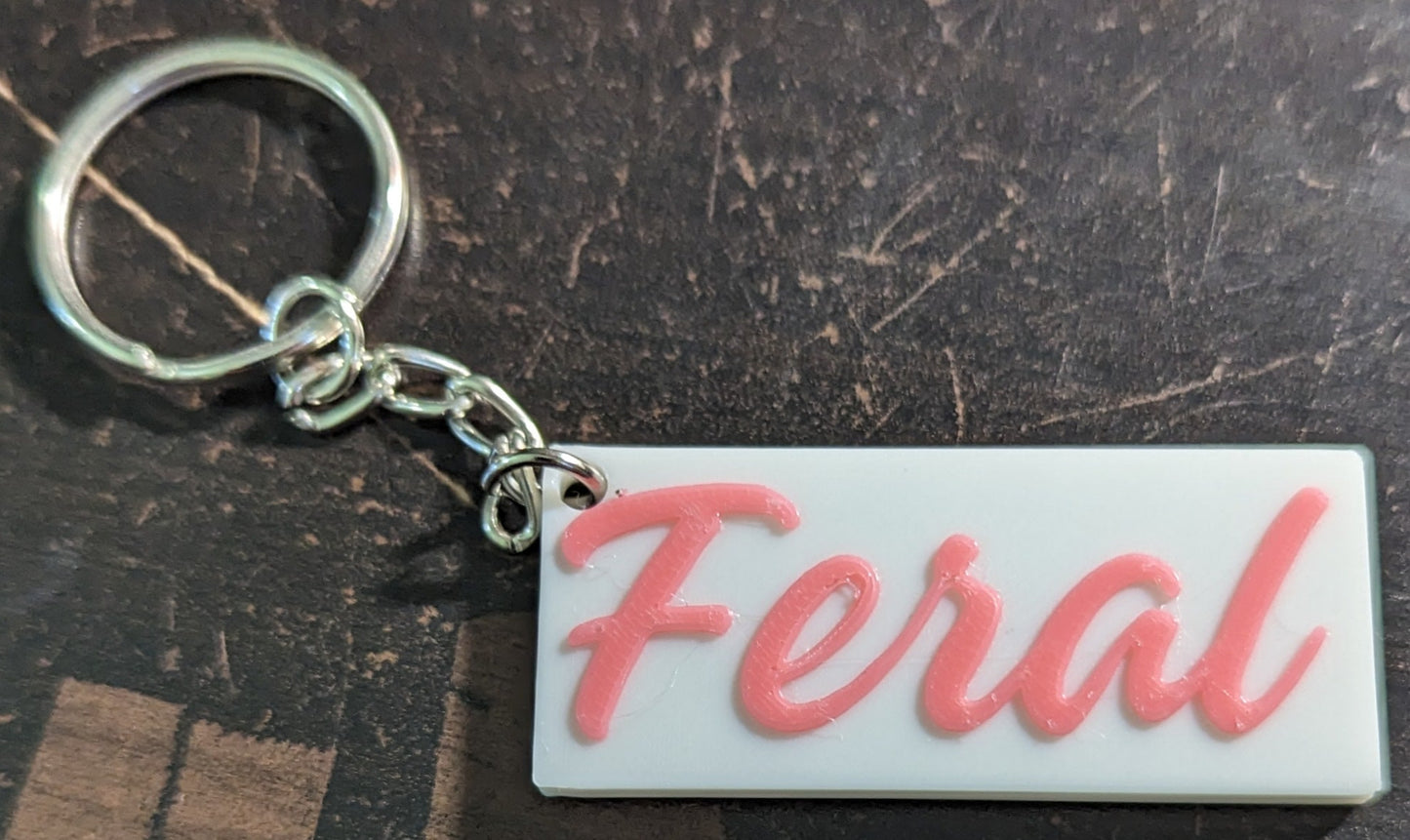 Feral Keychain