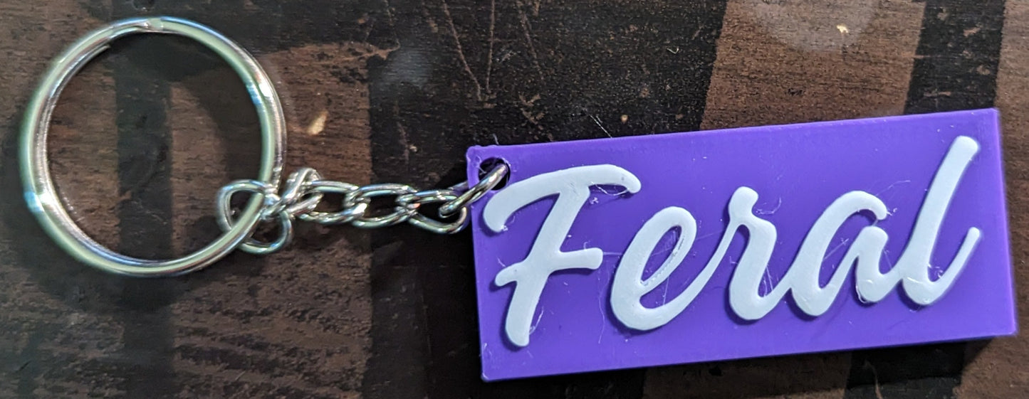 Feral Keychain