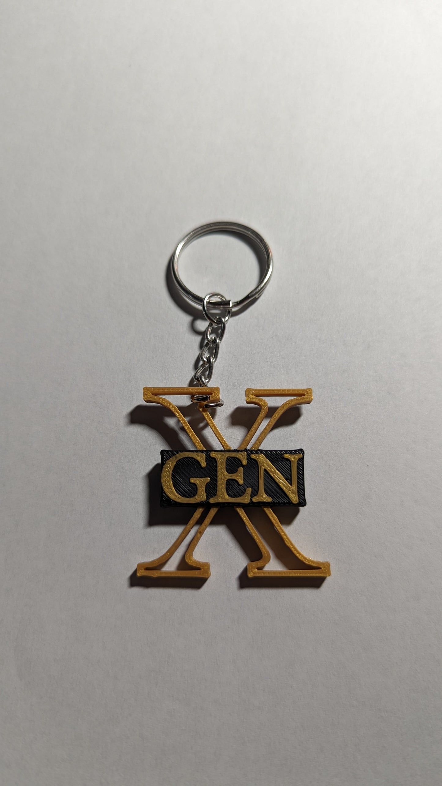 Gen X Keychain