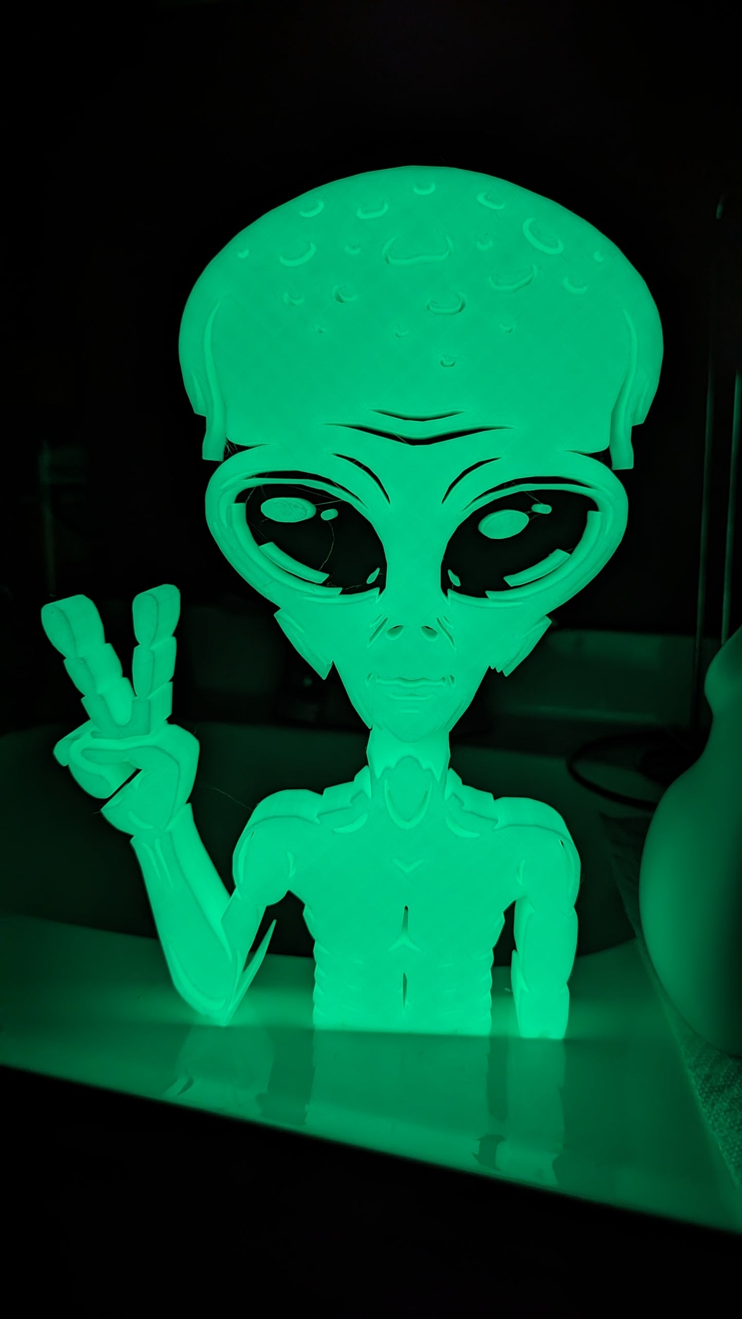 Alien Statue