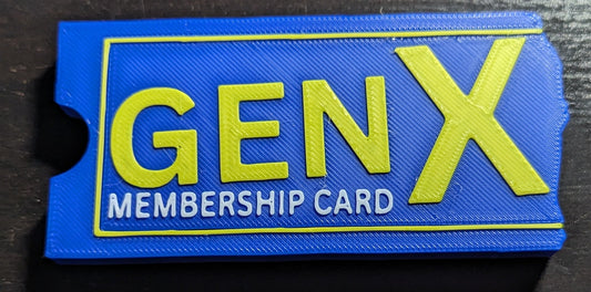 Gen X Membership Card Magnet