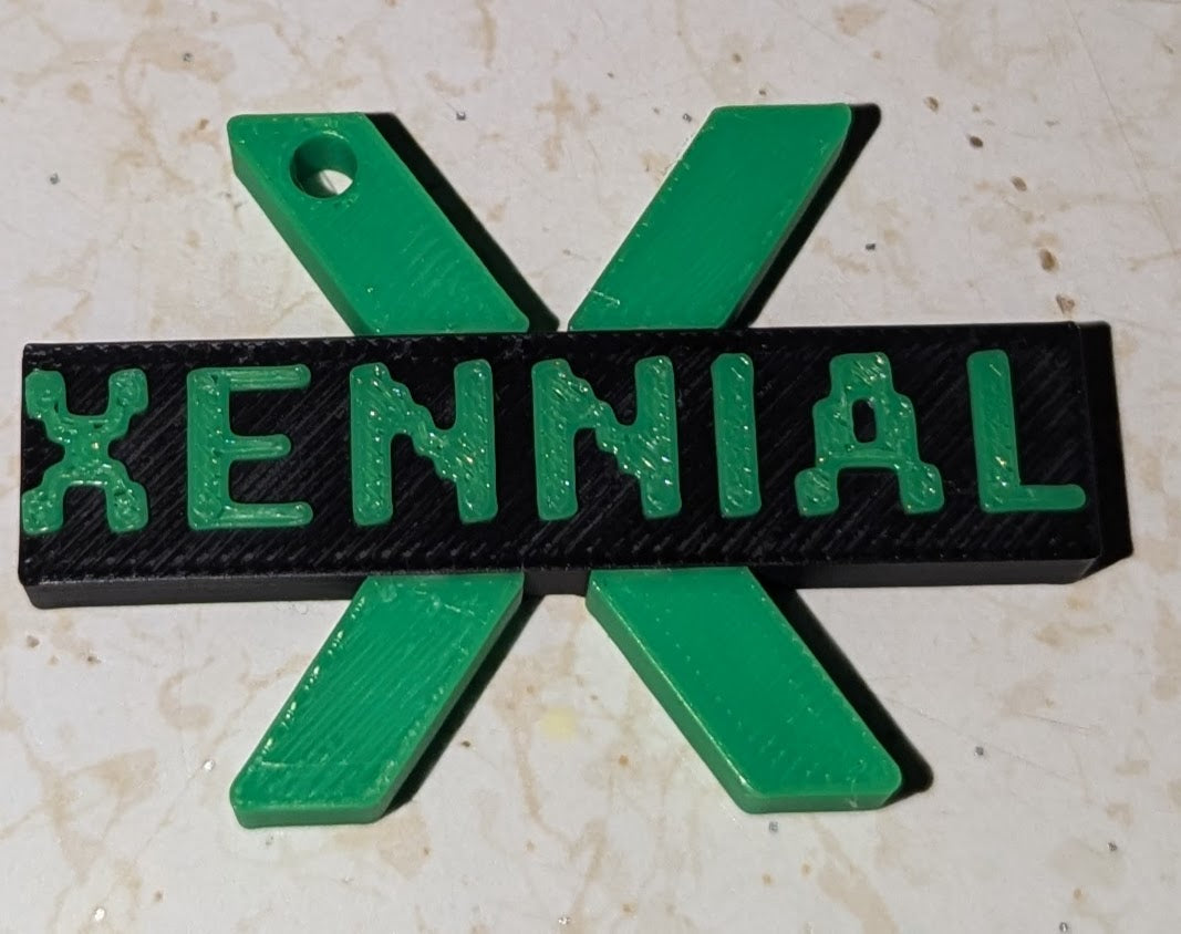 Xennial Keychain