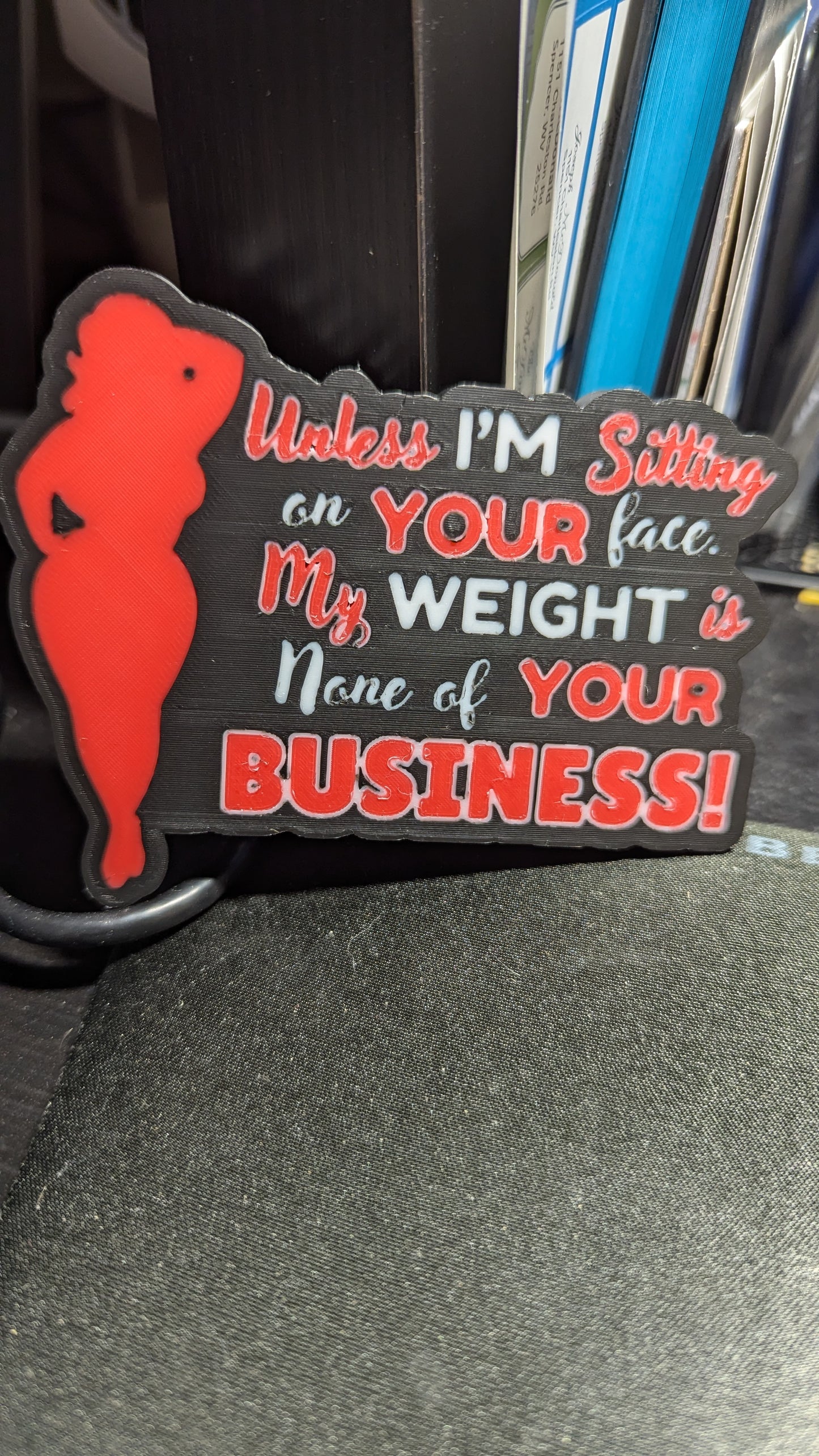 Bennett Peach “Sitting on your face” Magnet