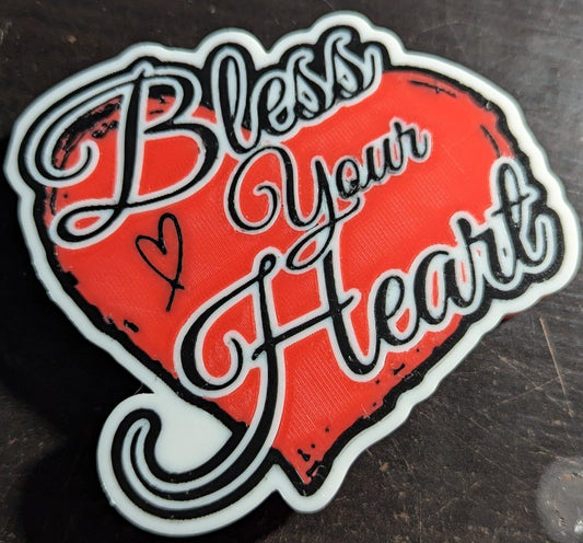 Bless Your Heart Keychain