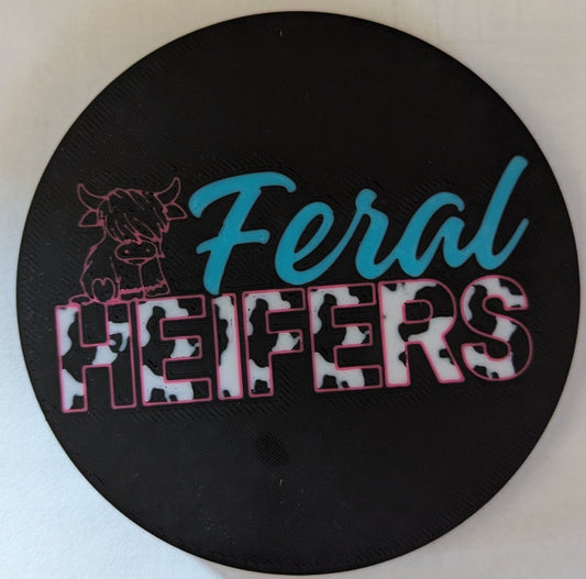 Bennett Peach Feral Heifers Coaster