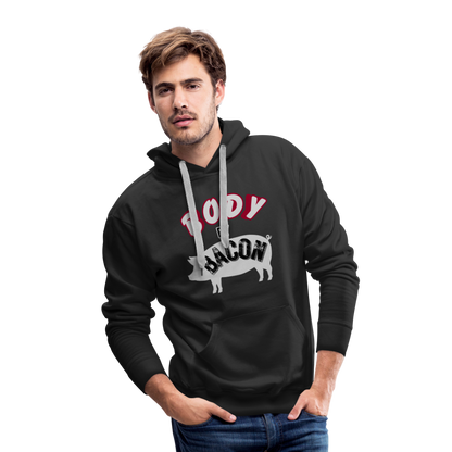 Body By Bacon Men’s Premium Hoodie - black