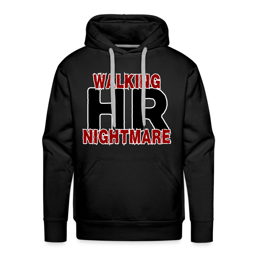 Walking HR Nightmare Men’s Premium Hoodie - black