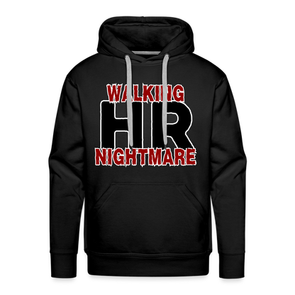 Walking HR Nightmare Men’s Premium Hoodie - black