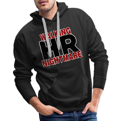 Walking HR Nightmare Men’s Premium Hoodie - black