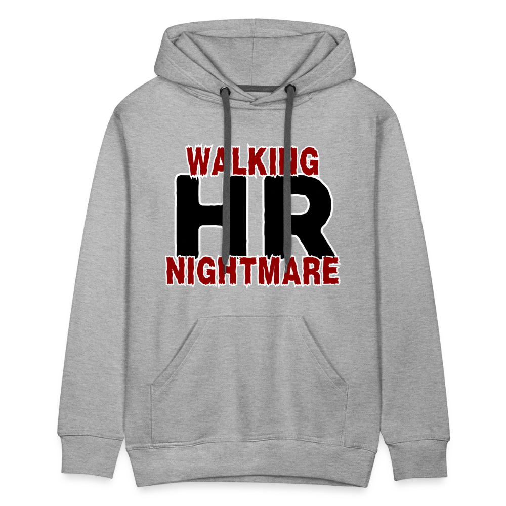 Walking HR Nightmare Men’s Premium Hoodie - heather grey