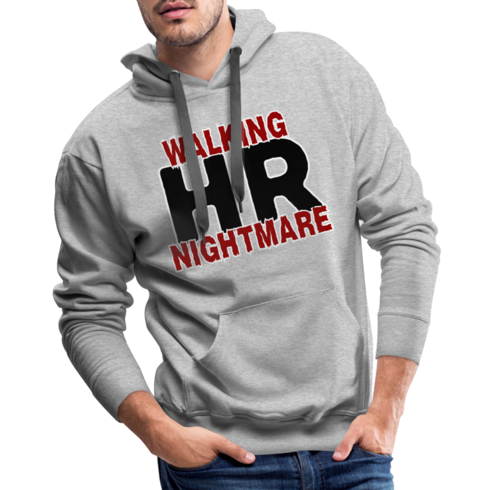 Walking HR Nightmare Men’s Premium Hoodie - heather grey