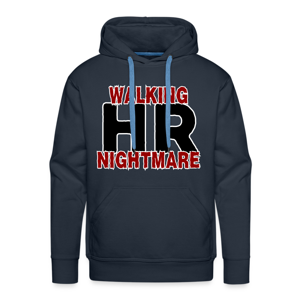 Walking HR Nightmare Men’s Premium Hoodie - navy