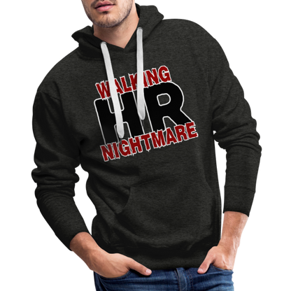 Walking HR Nightmare Men’s Premium Hoodie - charcoal grey