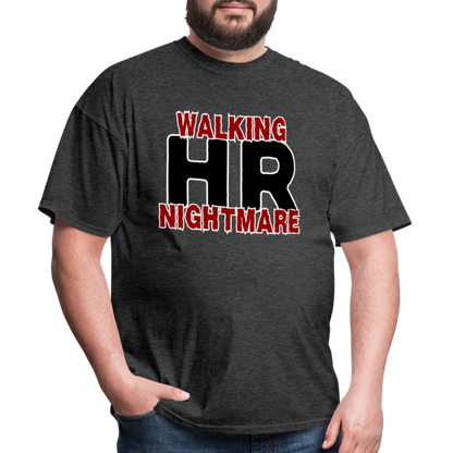WALKING HR NIGHTMARE Unisex Classic T-Shirt - heather black