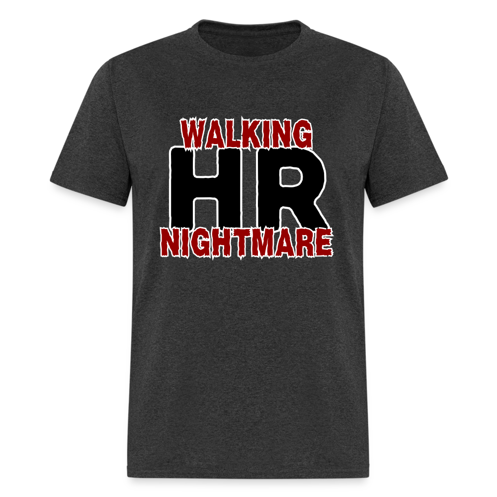 WALKING HR NIGHTMARE Unisex Classic T-Shirt - heather black