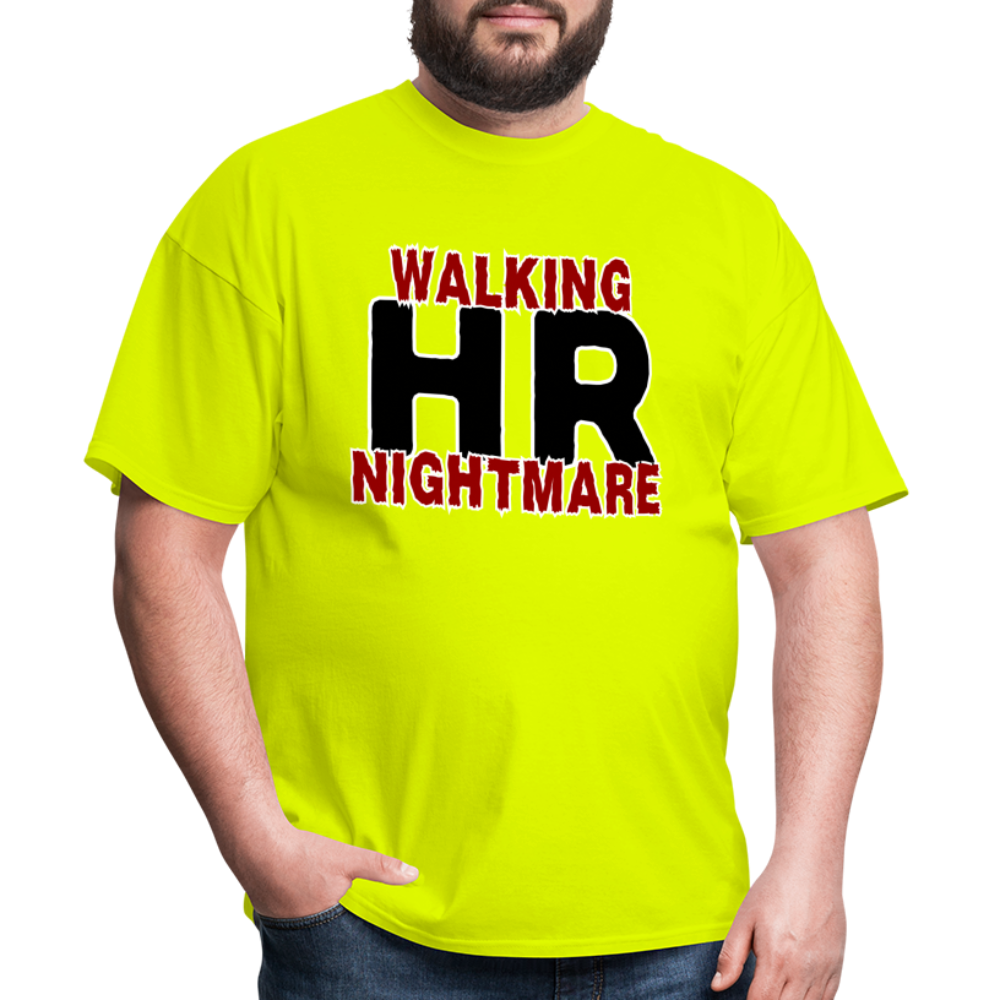 WALKING HR NIGHTMARE Unisex Classic T-Shirt - safety green