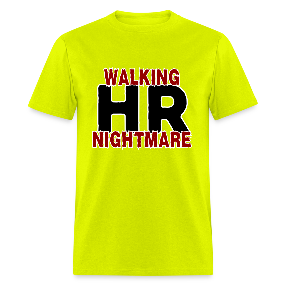 WALKING HR NIGHTMARE Unisex Classic T-Shirt - safety green